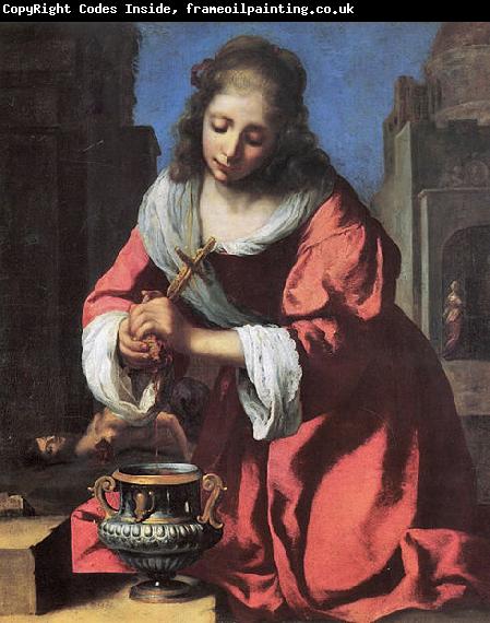 Johannes Vermeer saint praxedis